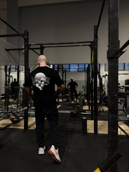 HM "Constantly Evolving" BLACK OVERSIZED T-SHIRT